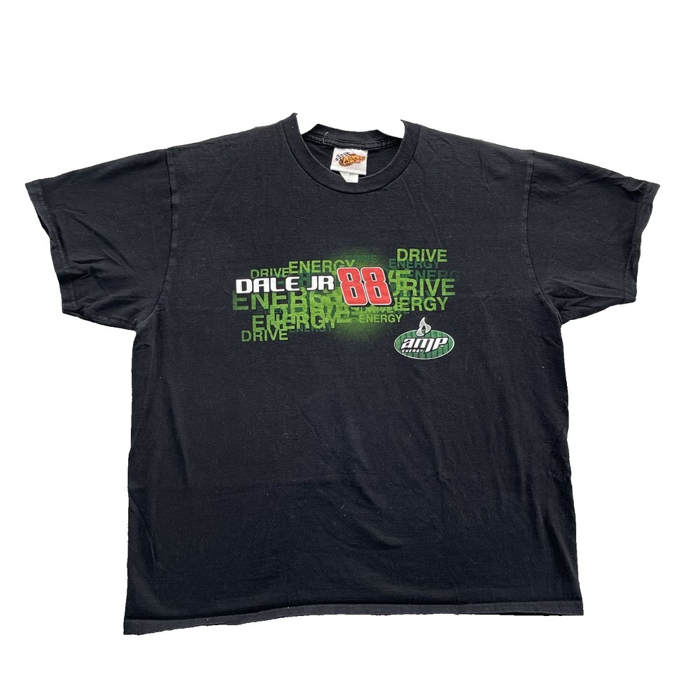 Vintage Winners Circle Tee‎ XL Dale Jr #88 Nascar Double Graphic Y2k Car Racing